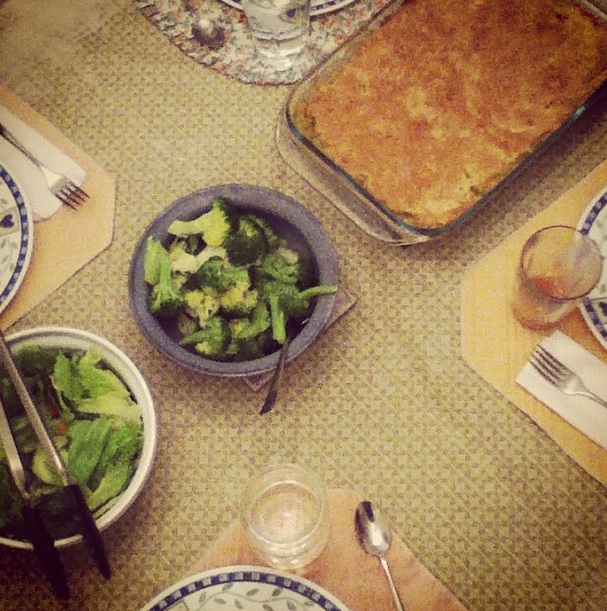 instagram family dinner